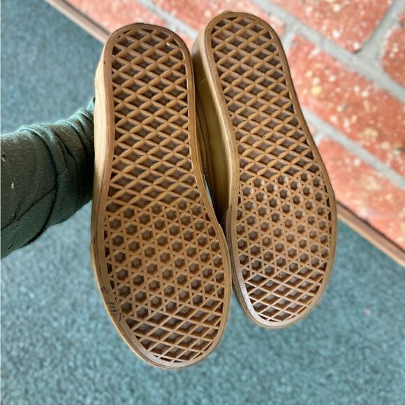 Vans Old Skool Mono Gum Vansbuck - Khaki size 5 M 6.5 W - Picture 10 of 12